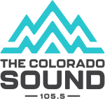 The Colorado Sound logo with blue mountains