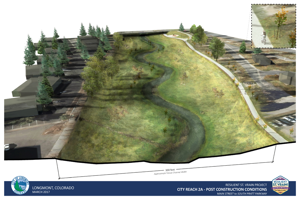 Main Street to S Pratt Parkway conditions immediately post-construction