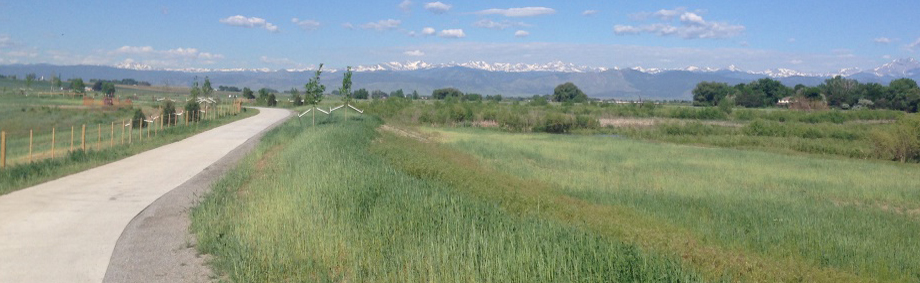 St. Vrain Greenway Trail, Sandstone Reach, RSVP