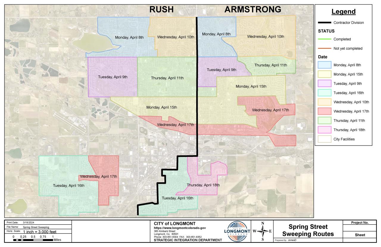 Spring Sweeping Operations 2023