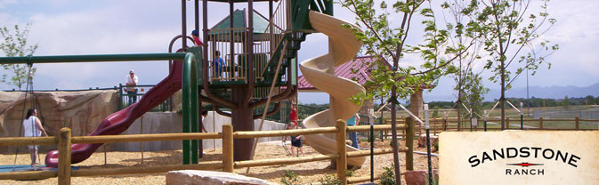 Sandstone Ranch Playground area