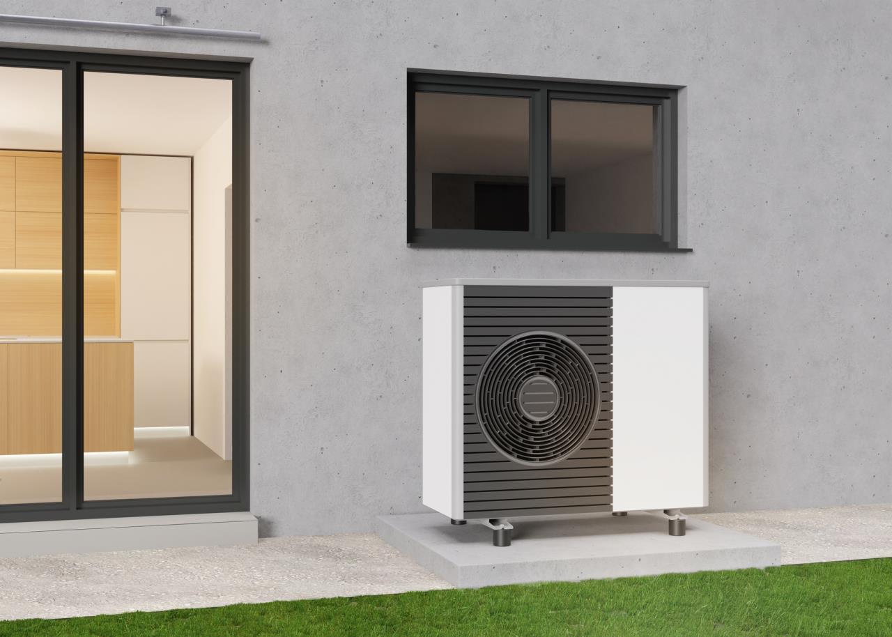 Air source heat pump image