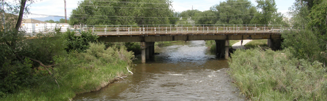 South Pratt Parkway Bridge viewed from the east