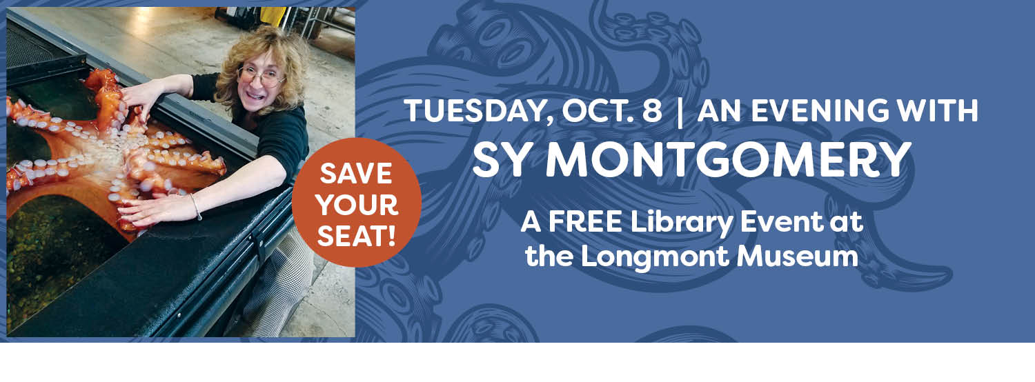 Register today for our Evening with Sy Montgomery Event